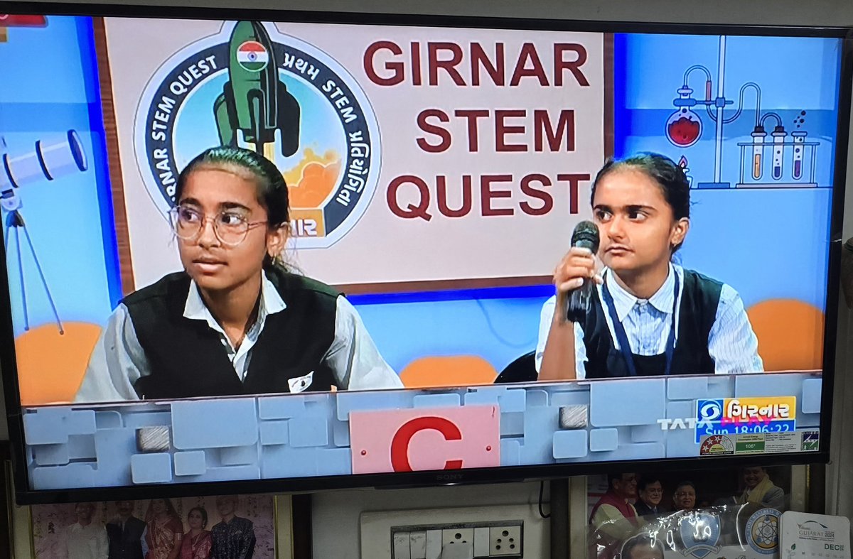narottamsahoo's tweet photo. Intesting and exciting semifinal of GIRNAR STEM QUEST on @ddgirnarlive now.. https://t.co/Su2GsnAoTY
