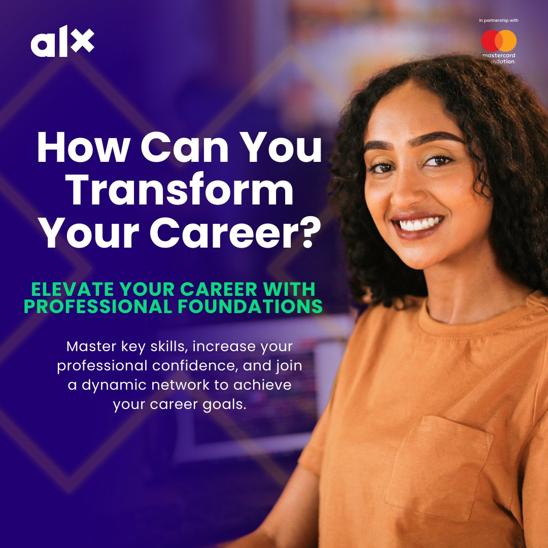 ⏳ Elevate your career with the Professional Foundations program! 🌟 Gain skills in self-awareness, teamwork, and more — 100% online. 📱 Earn a certification to stand out globally. 🌍 

Apply now: bit.ly/4fpRDZ1