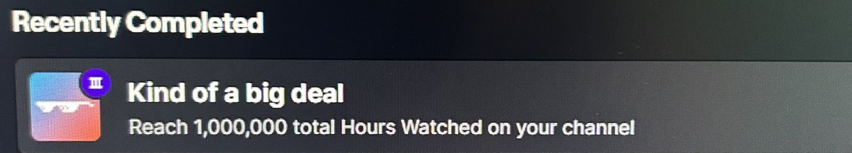 Kind of speechless on this one guys! Thank you so much! 
Hell of an achievement to fly out of 2024 with! 🤙🏻🎉

<a href="/Twitch/">Twitch</a>