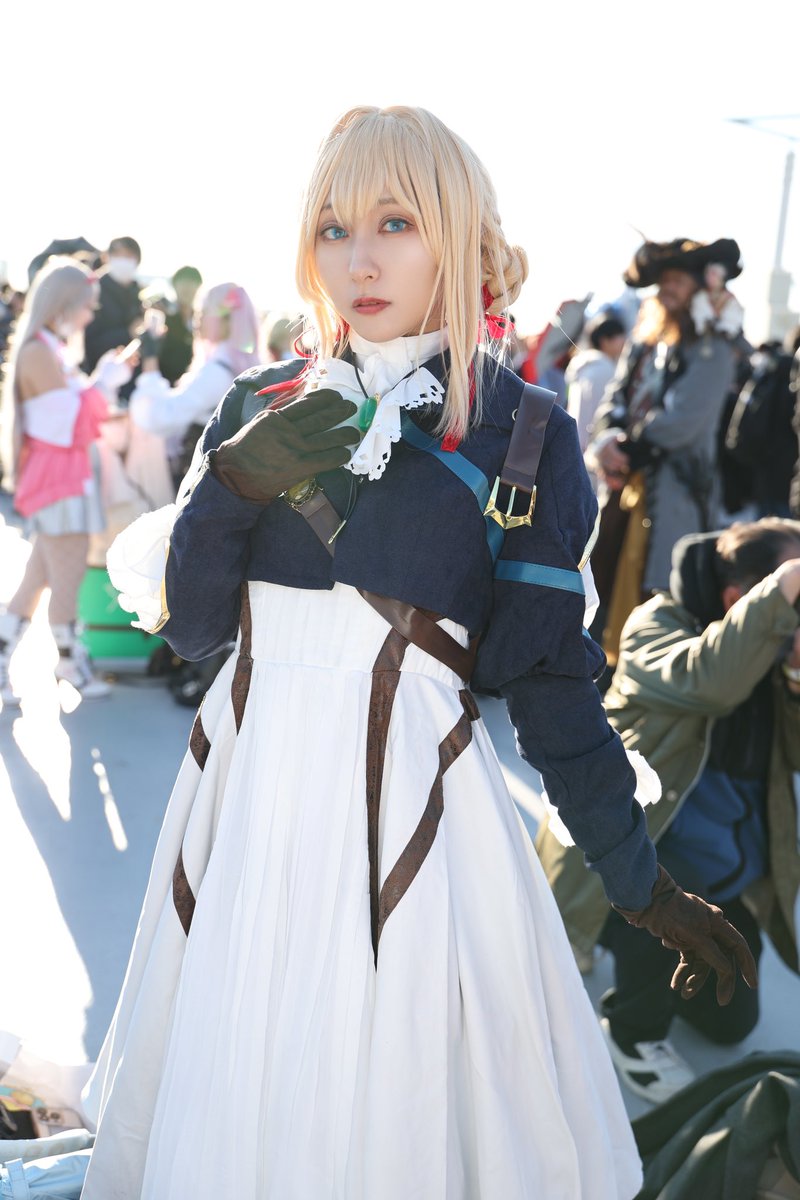 初のコミケは念願のヴァイオレット・エヴァーガーデンでした！！！ 人