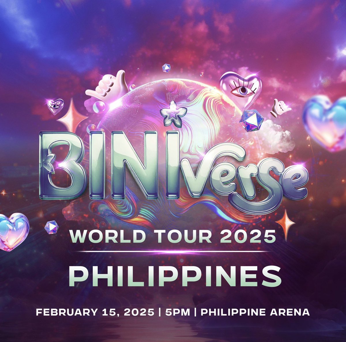 🎫 𝗖𝗔𝗦𝗛 𝗚𝗜𝗩𝗘𝗔𝗪𝗔𝗬 𝗙𝗢𝗥 𝗧𝗛𝗘 𝗕𝗜𝗡𝗜𝗩𝗘𝗥𝗦𝗘 𝗪𝗢𝗥𝗟𝗗 𝗧𝗢𝗨𝗥 𝗣𝗛 🎫

𝙏𝙬𝙤 (2) 𝙡𝙪𝙘𝙠𝙮 𝙬𝙞𝙣𝙣𝙚𝙧𝙨 𝙬𝙞𝙡𝙡 𝙚𝙖𝙘𝙝 𝙧𝙚𝙘𝙚𝙞𝙫𝙚 ₱1,000 to help them secure tickets! Winners will be announced on January 02, 2025, at 10:00 PM.

𝗛𝗢𝗪 𝗧𝗢 𝗝𝗢𝗜𝗡: