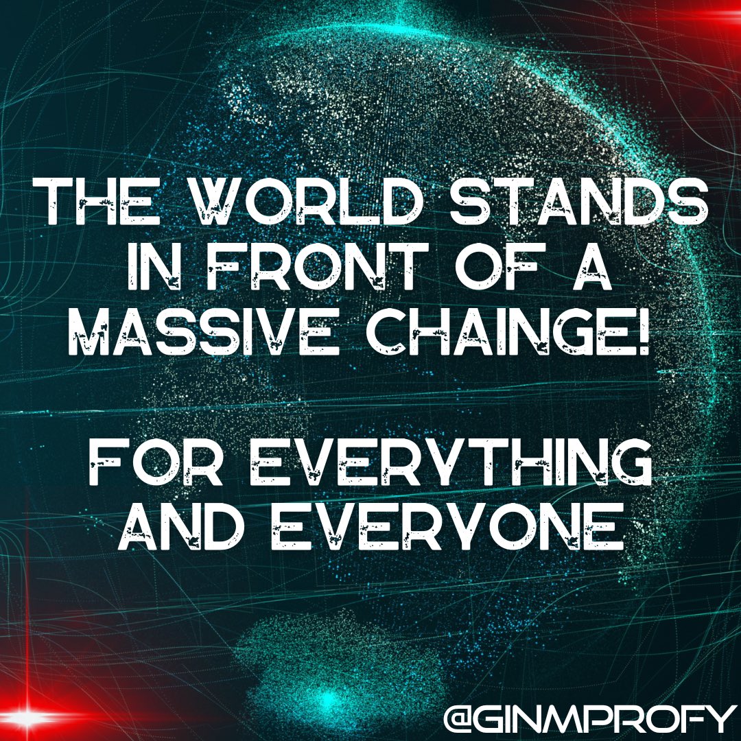 ginmprofy's tweet photo. CHAINGE! The Biggest Change in History is Happening NOW 🌍 Technology is reshaping everything and everyone—faster than ever before.💥

For the first time, OUR core pillars of life are being transformed:
 • 🤝 Human Connection
 • 💬 Communication
 • 💸 Money Transactions

I believe blockchain technology and AI will have a greater impact on humanity than the invention of fire. 🔥

Together, we must prepare for the biggest change and step into an exciting, abundant future.

The question is, are you ready to prepare yourself for this massive CHAINGE? 

For me, the key to navigating this CHAINGE is 🚀entrepreneurship, 🚀personal growth, and 🚀strong connections @mprofydao.

Much love,
Gin