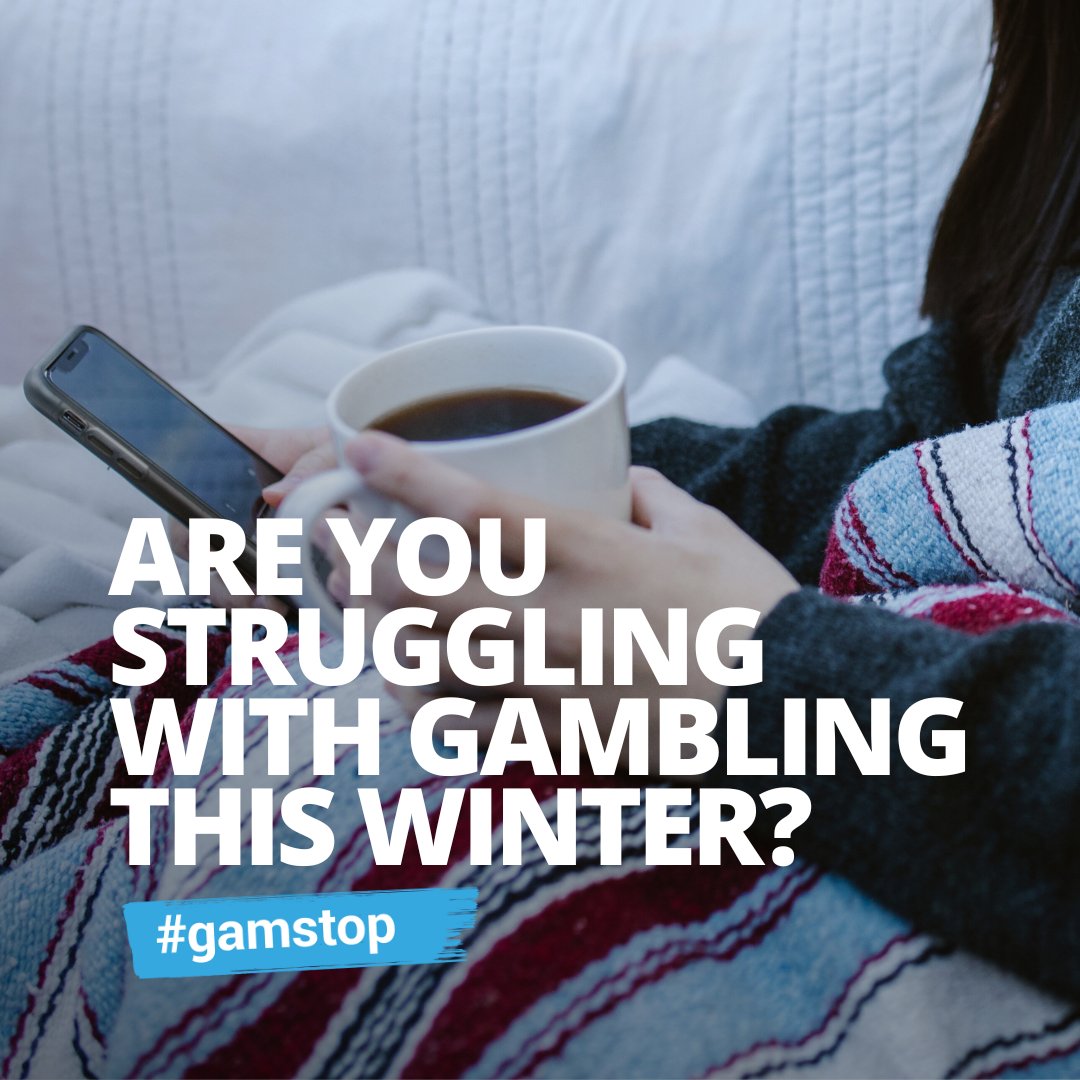 Are you worried about your online gambling this winter?

Take back control with GAMSTOP - registering is free, quick and easy.

Over 500,000 people in the UK have used GAMSTOP to block themselves from all GB-licensed gambling sites and apps: learn more at gamstop.co.uk.