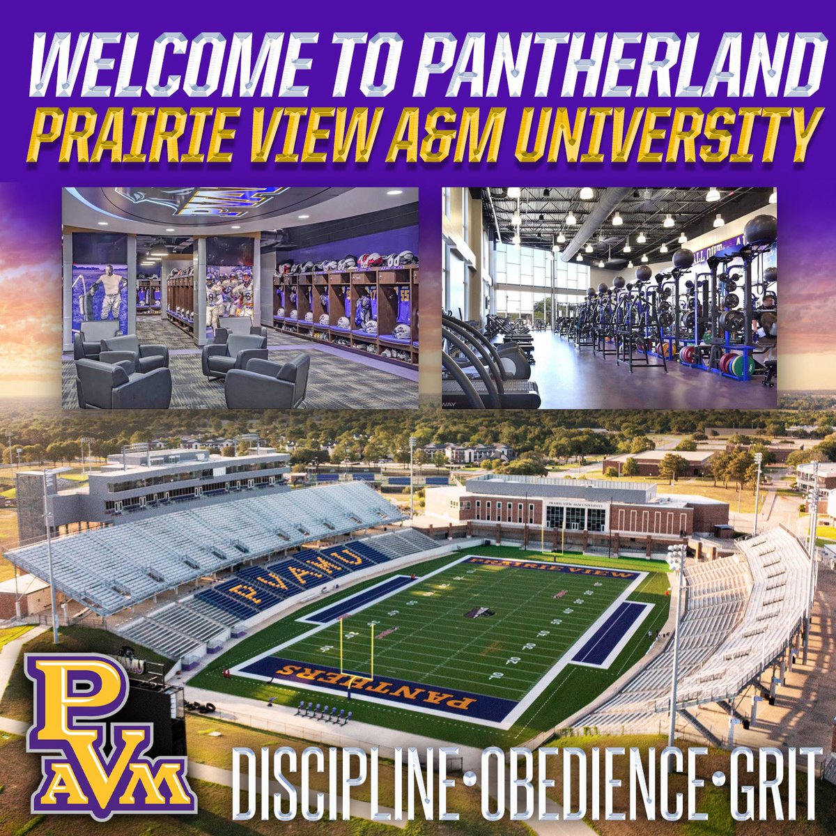 When you think about it, it’s really an easy decision!! 

🟣 Premiere FCS Program in TX
🟡 Premeire Facilities
🟣 Elite Education 
🟡 Enthusiastic Alumni Base
🟣 Baddest Band in the Land 

#ChooseWisely #DOG #HoH