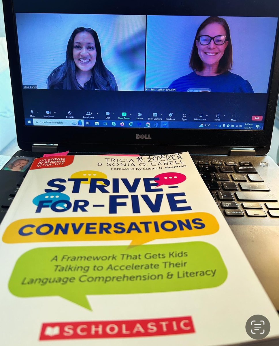 MmeLockhartLDS's tweet image. My top 10 favourite #ScienceOfReading and #ScienceOfLearning Books I read- or reread- in 2024 (in chronological order, not order of preference!)

1. Strive for Five Conversations, by @SoniaCabell and @tricia_zucker 
1/12