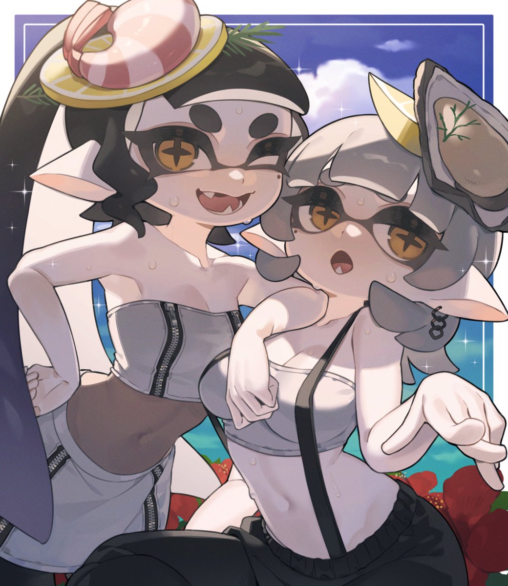 フウカ(スプラトゥーン) 「#2024年自分が選ぶ今年の4枚 来年もよろしくお願いします 」|P.ratのイラスト