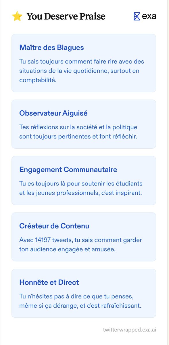 comptabeasy's tweet image. J'aime bien mdr 
#TwitterWrapped2024