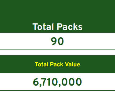 DavisPlayzz's tweet photo. #ProjectTOTY Update
90 packs saved right now with an average of 75k value per pack (85+ x30 boosted the average up a tad 😅)
Project TOTY streams start this week https://t.co/EKMIdtDsiT