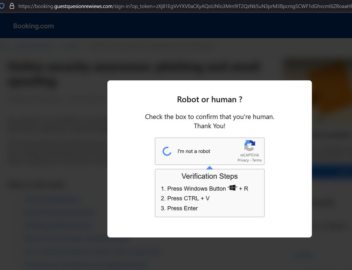 JAMESWT_WT's tweet photo. "Availability of Hotel Reservations"
#booking #xworm
👇
⛔️booking.guestquesionrewiews[.com/sign-in?
👇
⛔️mshta https://recaptcha[.icu/Capcha.html # ✅ ''I am not a robot - reCAPTCHA Verification ID: 3781''
👇
⛔️92.255.57.]155/1/
1.png
2.png

Samples
https://t.co/MoDmO292jx
1/2 https://t.co/tMq40bvBod