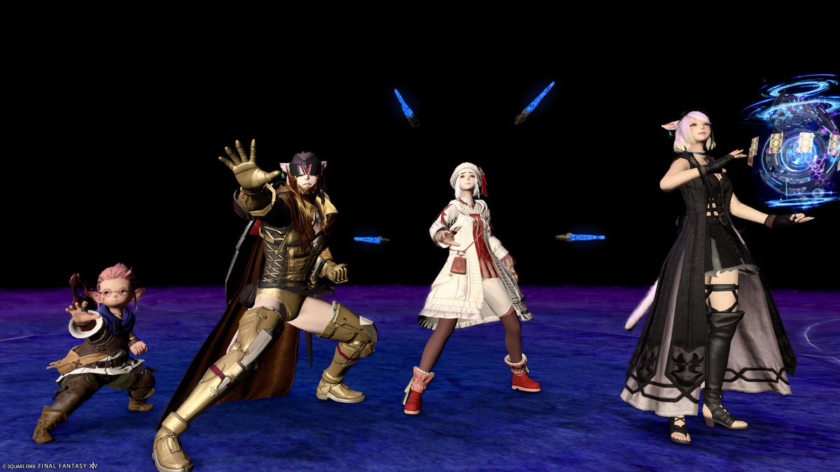 いい写真が撮れたと思ったら、構図が全く一緒だった／(^o^)＼

なんとか年内に漆黒5.0完走！

皆さまありがとうございました＼(^o^)／

#FF14