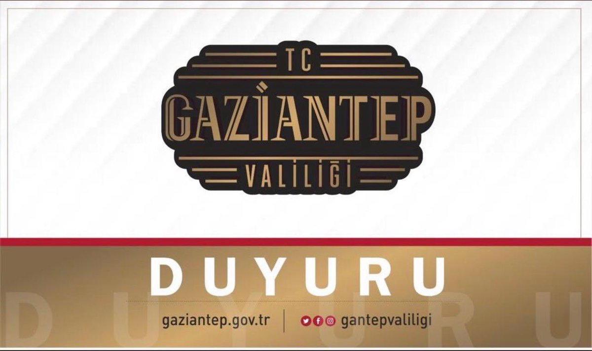 Gaziantep Valiliği tweet media