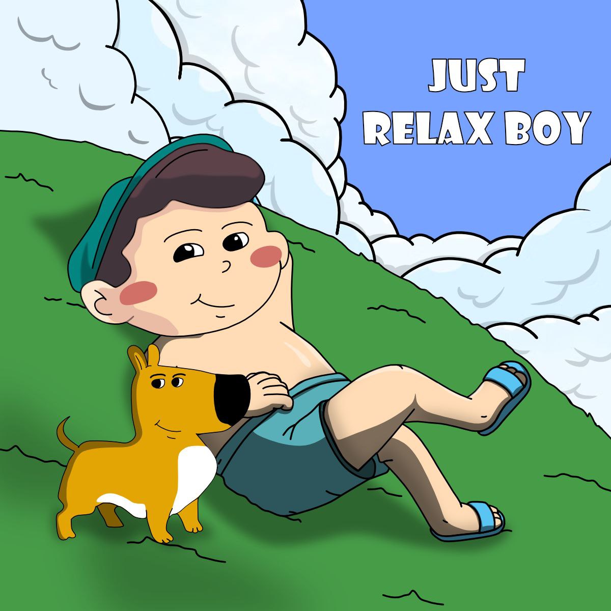 RelaxedBoyCTO's tweet photo. “RelaxBoy living the amazing nature: fresh air, stunning views, and his loyal buddy by his side. Who needs stress when life looks like this? 🌿 #RelaxBoy https://t.co/Ss9E5b0PAm