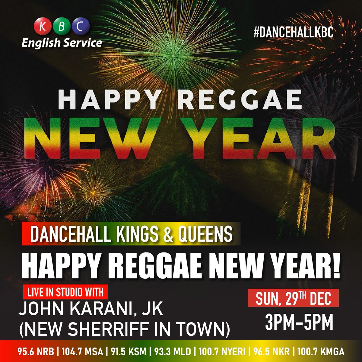 KBC English Service (@kbcenglish) on Twitter photo Sweet Reggae tunes on the last Dancehall of 2024. Pin location and join your New Sheriff in town John Karani JK as we countdown to 2025 <a href="/kbcenglish/">KBC English Service</a> <a href="/johnkaranijk/">JOHN KARANI JK</a> . Goodttimes are back.
#DANCEHALLKBC Sweet Reggae tunes on the last Dancehall of 2024. Pin location and join your New Sheriff in town John Karani JK as we countdown to 2025 <a href="/kbcenglish/">KBC English Service</a> <a href="/johnkaranijk/">JOHN KARANI JK</a> . Goodttimes are back.
#DANCEHALLKBC