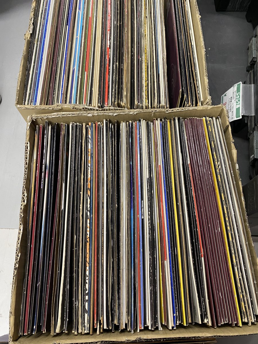 こんにちは！ ハードオフ佐野店です！ ジャンクLP・DJレコードたくさん