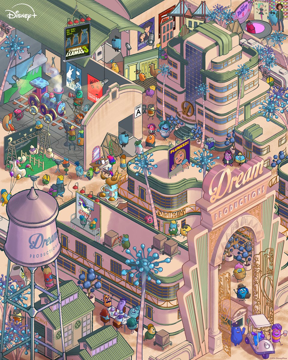 Davvero un luogo da SOGNO ✨

Tutti gli episodi di #DreamProductions, la miniserie Disney &amp; Pixar ambientata nel mondo di Inside Out, sono ora disponibili su <a href="/DisneyPlusIT/">Disney+ IT</a>.
#DisneyPlus