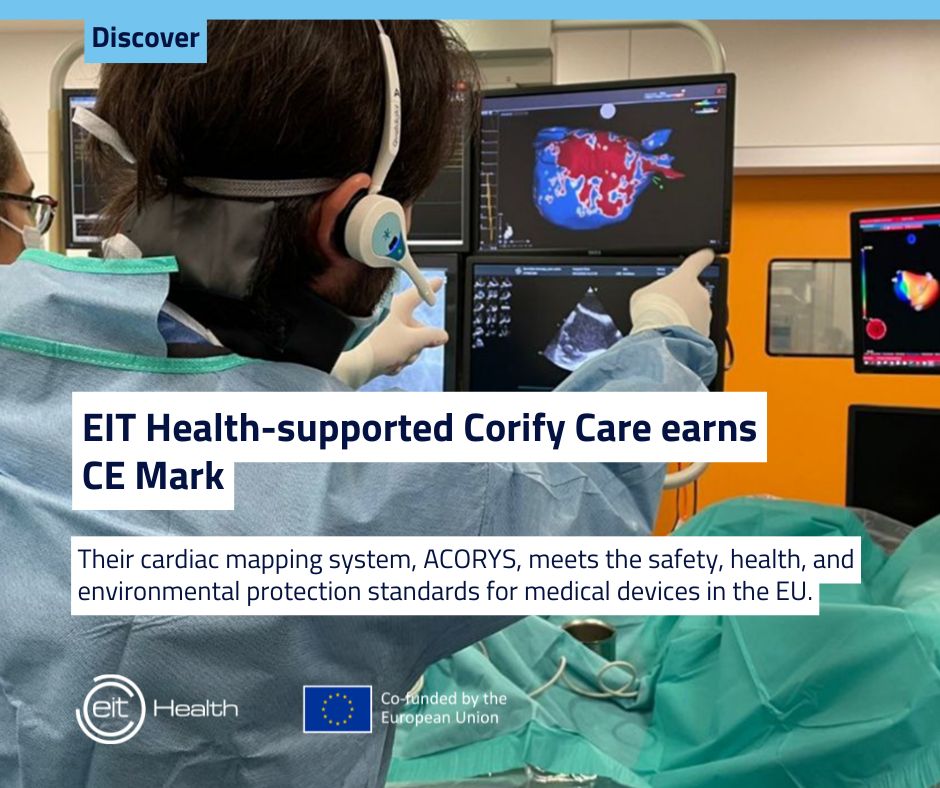 EIT Health (@eithealth) on Twitter photo <a href="/AbleHumanMotion/">ABLE Human Motion</a> 🧵 <a href="/corifyAF/">Corify Care</a> received CE Mark approval for its innovative cardiac mapping technology designed to improve the diagnosis and treatment of atrial fibrillation: eithealth.eu/news-article/c… <a href="/AbleHumanMotion/">ABLE Human Motion</a> 🧵 <a href="/corifyAF/">Corify Care</a> received CE Mark approval for its innovative cardiac mapping technology designed to improve the diagnosis and treatment of atrial fibrillation: eithealth.eu/news-article/c…