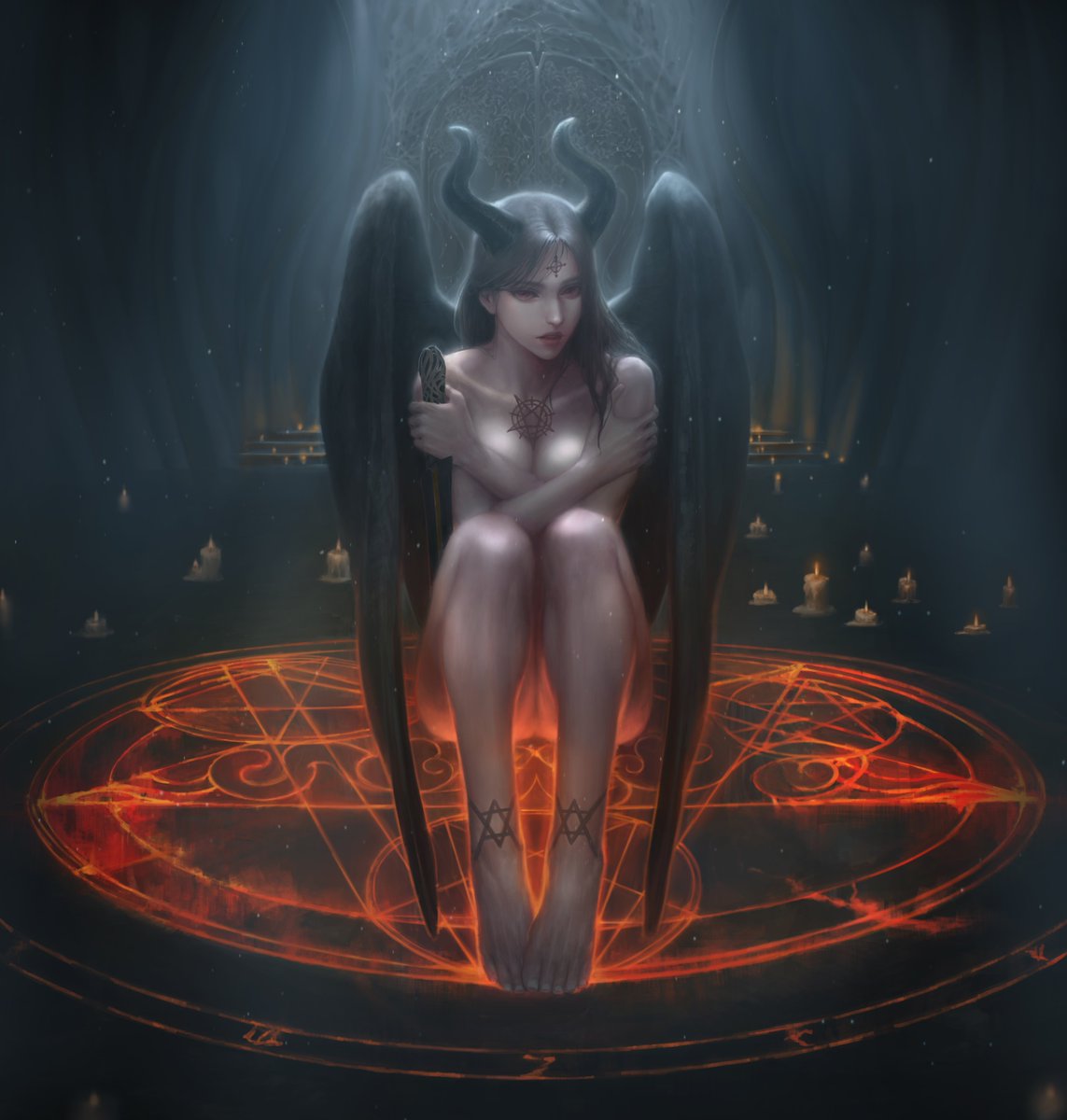 aisanahta's tweet photo. Reincarnated devil https://t.co/R9KWeK1Rb8