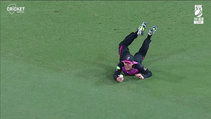Superb take by Jordan Silk 👏 📹 Credits: Twitter/BBL