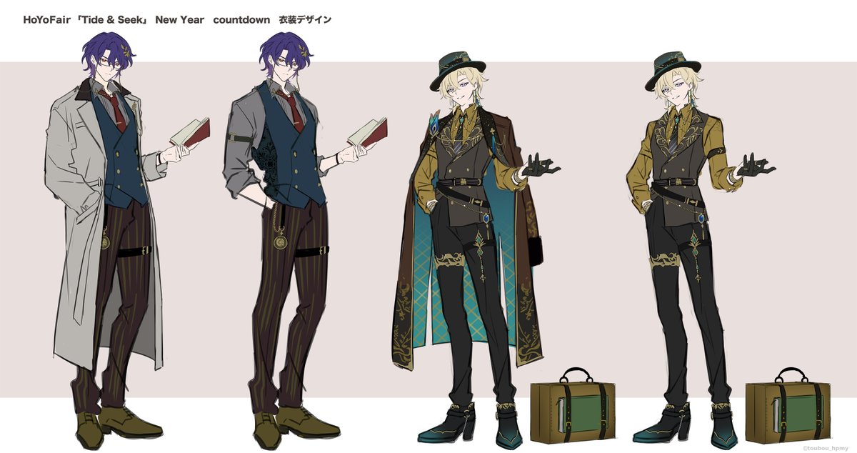 HoYoFair 2025「Tide & Seek」 アベンチュリン & Dr.レイシオの衣装