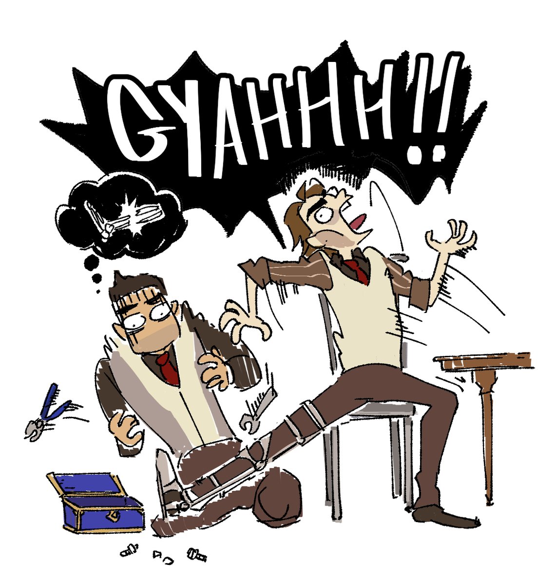 recsketch_tweet's tweet photo. Just a short silly jayvik comic. #jayvik #Arcane https://t.co/yxvzDDiyjj