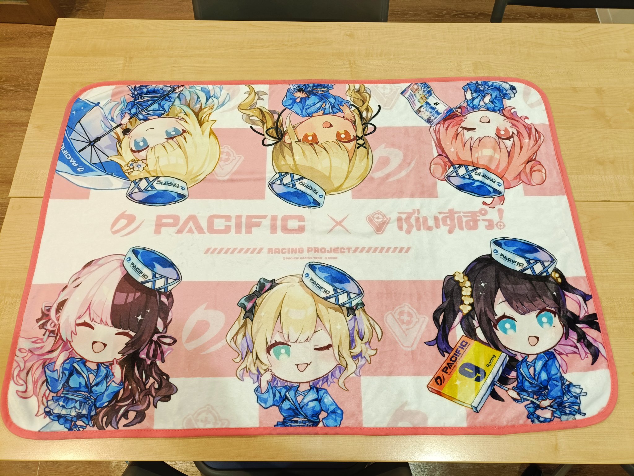 ぶいすぽっ！　pacific racing スポンサー限定グッズ　藍沢エマ　C 2024ぶいすぽパシレー タイアップメンバー公開 】 お待たせしま