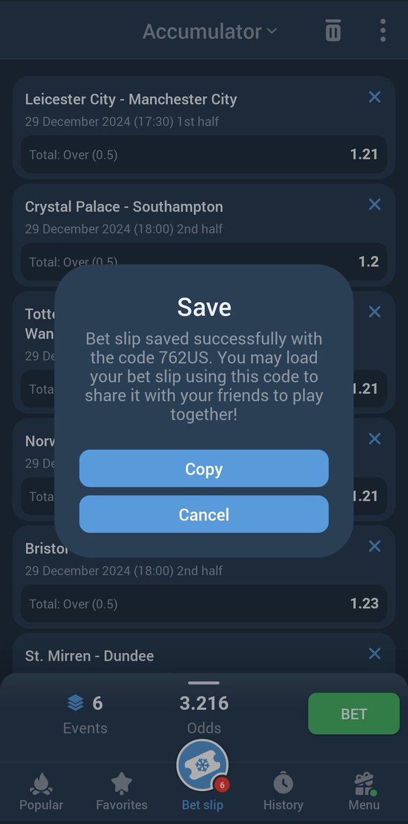 bradjrr's tweet image. 3 ODDS on 1xbet

Global code -762US

Gamble responsibly!

Register ✍️ shortclck.com/gabrielmo

Promocode:GABRIELMO