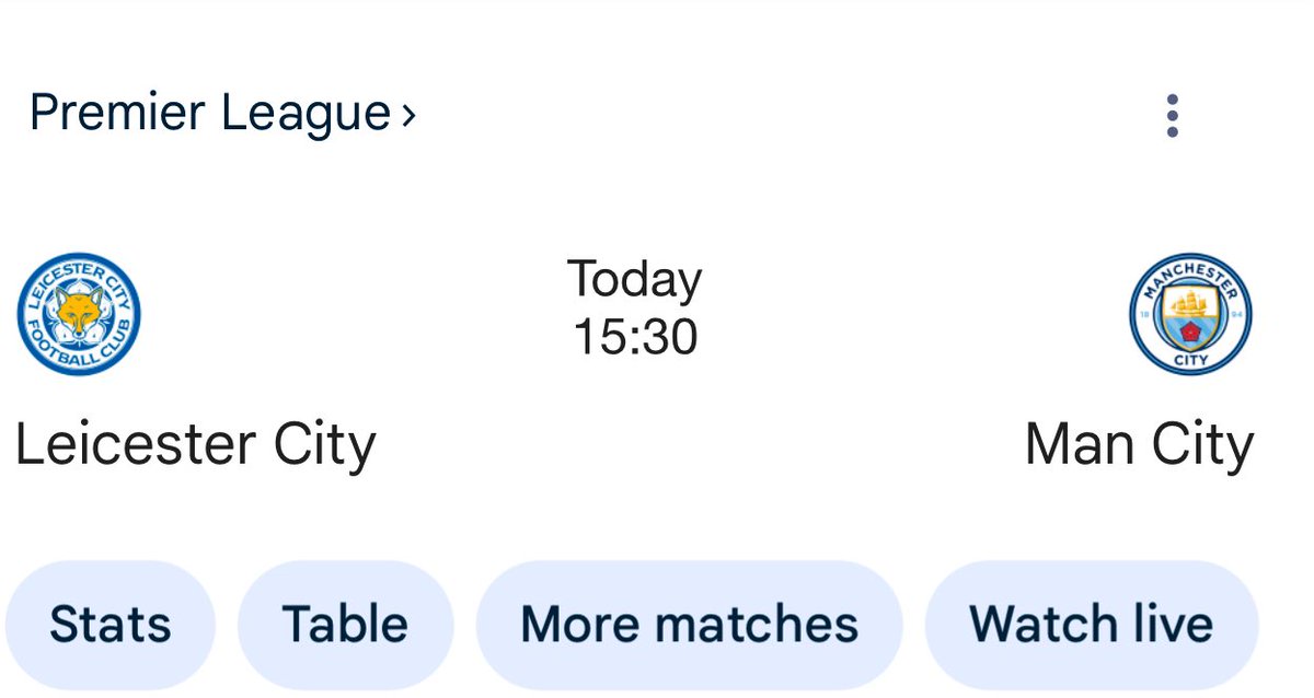 N150k for whoever gets the correct score of the match between Leicester and Man City ?
