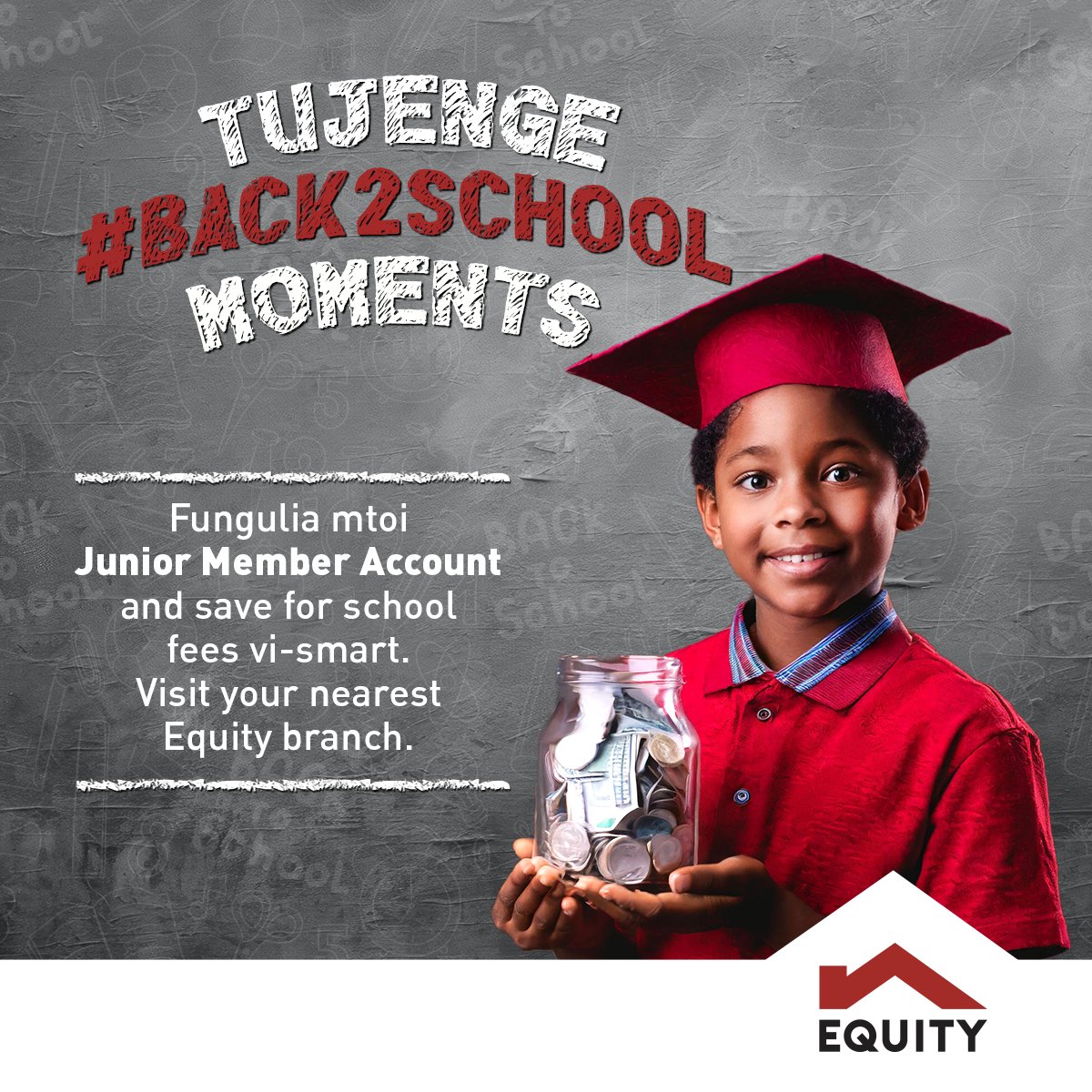 Bushee1brian's tweet photo. #BackToSchoolWithEquity take advantage of easy loan access upto 3M for school-related expenses,with no paperwork or guarantors required @KeEquityBank. visit any branch or use the Equity mobile app to access services. @rachael_racii @JacklineCh63304
#TujengeBackToSchoolMoments https://t.co/jUztGcHnmO