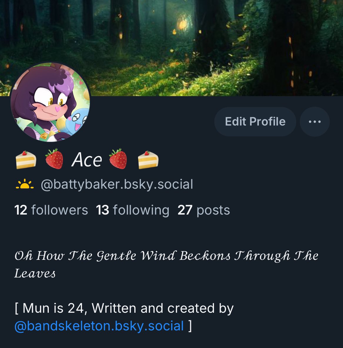 Ace the bat tweet media