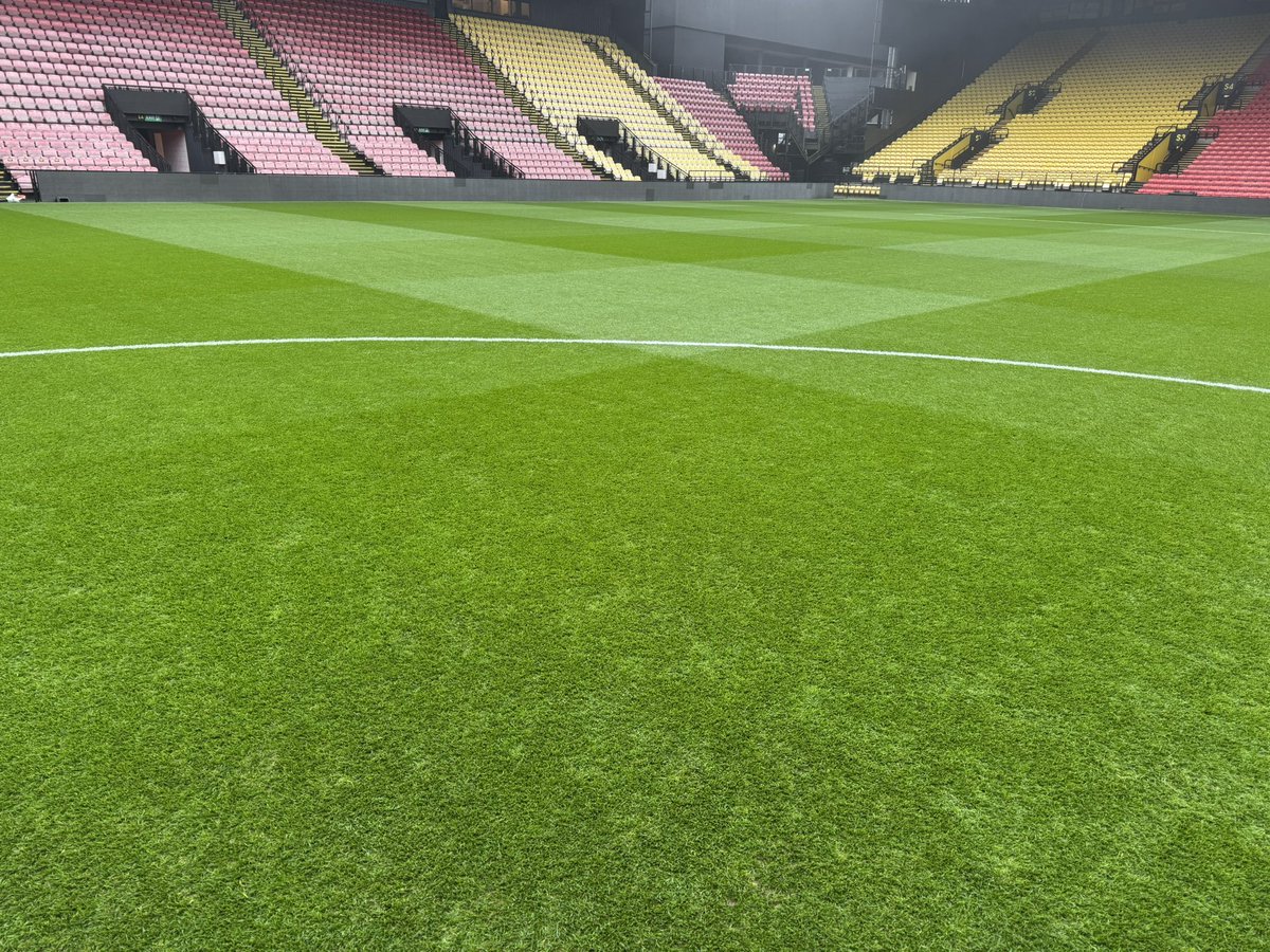 A little scruffy by our standards but the tightest of turnarounds this time of year is complete! 
Lads have been superb and a special mention to Angus from the training ground for his help. #Team 👊🏼