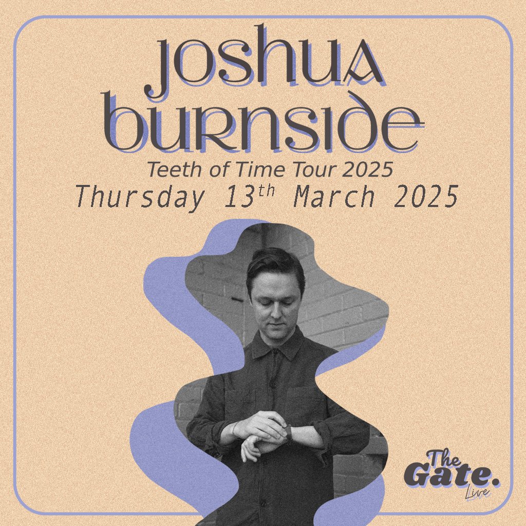 We are so excited that Northern Irish folk singer-songwriter <a href="/JoshuaBurnside/">Joshua Burnside</a> will be performing at <a href="/TheGateLive/">The Gate</a>, #Cardiff in March! ❤️

📆 13th March 2025
⏰ 7pm
🎟 thegate.gigantic.com/joshua-burnsid…