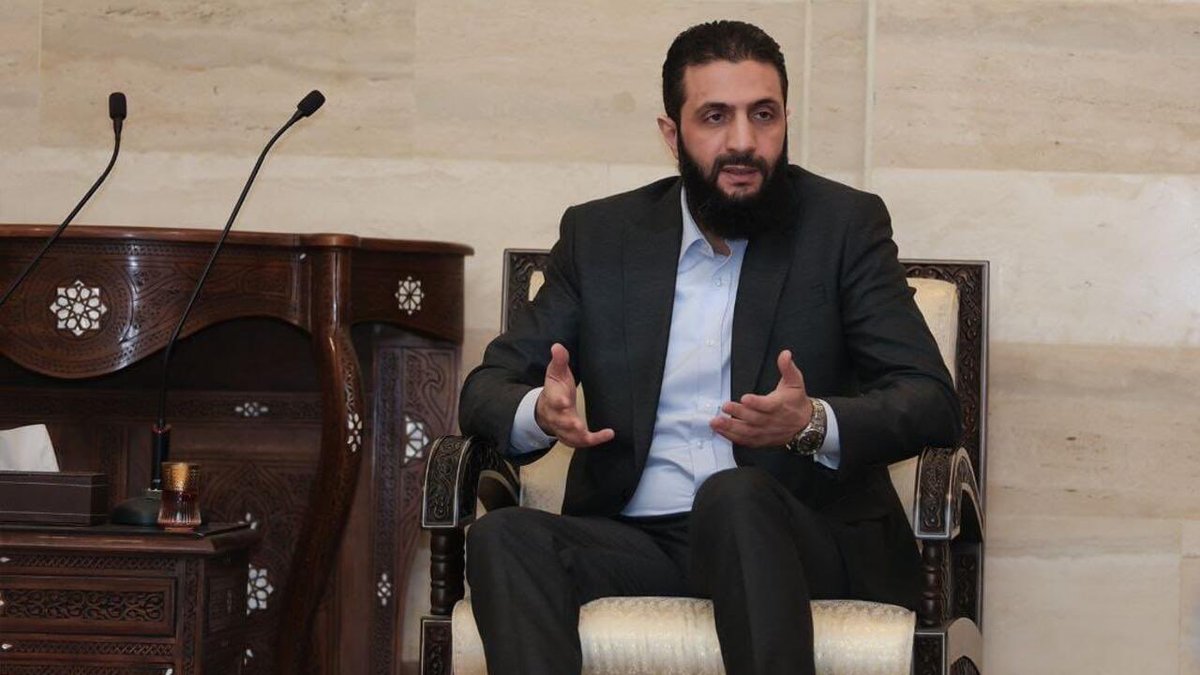 عاجل / أحمد الشرع 🚨:

أفتخر جداً بالسعودية ووقوفها مع سوريا ودورها الكبير في استقرار سوريا ونهوضها.