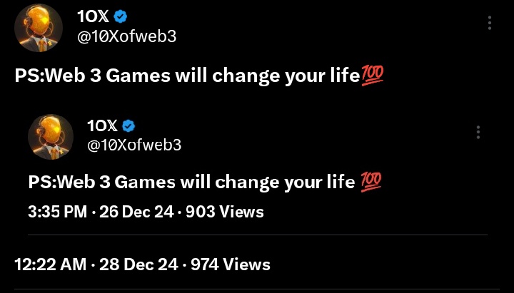 10X tweet media