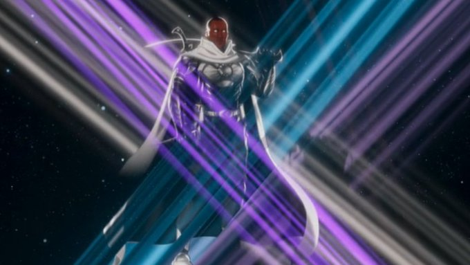 marvel_updat3s's tweet photo. First look at Riri Williams as The Punisher, Maestro, Sersi and Blade as Moon Knight in ‘WHAT IF…?’ Season 3. https://t.co/RhXrHXllRL