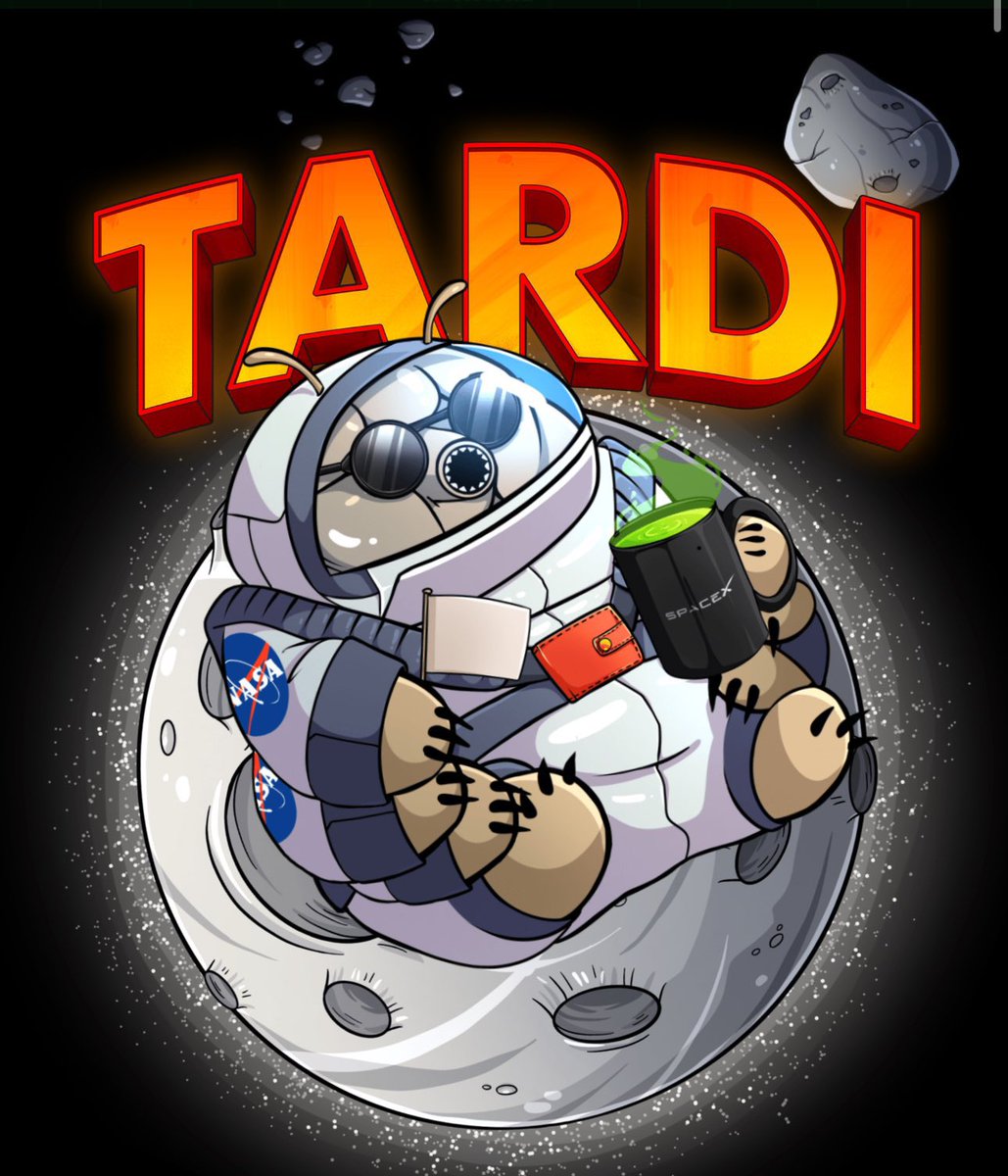 🎁 GIVEAWAY 🎁
In collaboration with <a href="/Tardionmoon/">Tardi</a> 🪂 

I’m giving away $500 Worth of $TARDI among 2 winners 🏆  

🥇 $250 🥈 $250

RULES

1. Follow <a href="/Tardionmoon/">Tardi</a> &amp; <a href="/Currencyweirdo/">Bɪɢ Cᴜʀʀᴇɴᴄʏ 🦉</a> 
2. Like and Retweet this post.
3. Comment and tag 3 of your friends
4. Join the telegram -