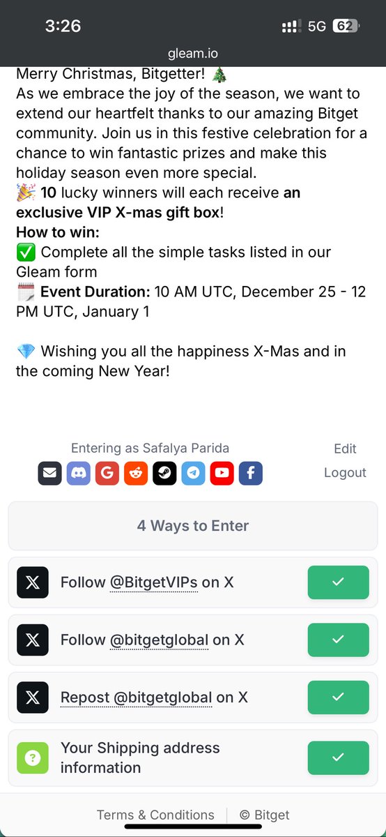 SafyraaX's tweet photo. @bitgetglobal @85Dreamz
@Oxlord_dp
@Theekuchhi
#BitgetVIPs
#BitgetWorldConnect https://t.co/lh5rnojpGN