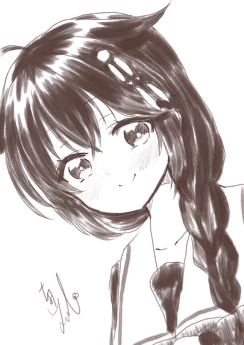 落書きしぐぅ  #1日1絵ちま 