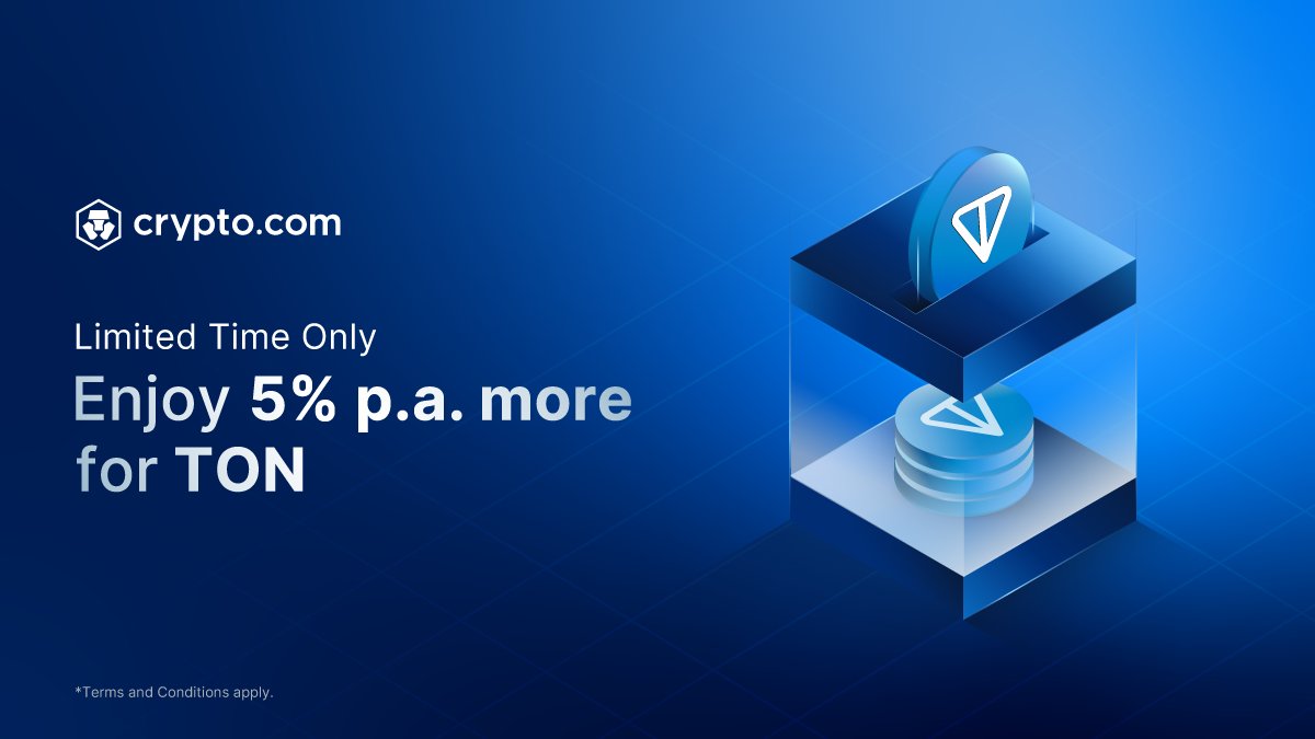 🚨 The TON Staking Campaign ends in 24 hours 🚨 Act fast to boost your $TON  earnings in on-chain Staking by 5% p.a. 🏎️ 💡 Simply buy US$100+ of TON  and stake
