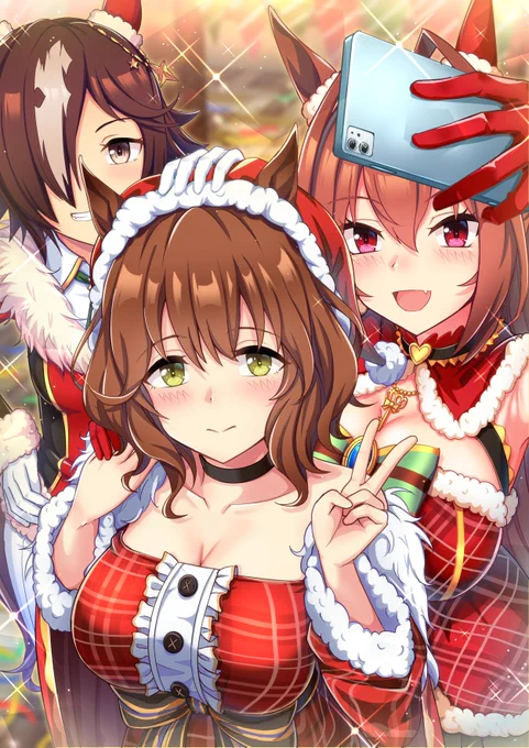 #2024年自分が選ぶ今年の4枚 #ウマ娘今年もありがとうございました!!来年も沢山ウマ娘描きます!! 