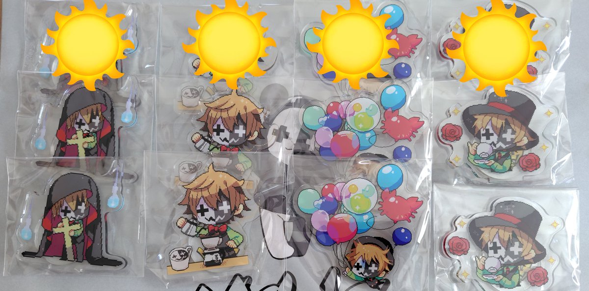 sayysayysa's tweet photo. 【交換】レトルト　レトセトラ　アクリルスタンド　アクスタ

《譲》画像1　(4種類)
《求》画像2　ハートのもの(各1)
　　　王冠には複数提供可

🌼周辺B済み。
🌼郵送希望。 https://t.co/frdEnwt5nP