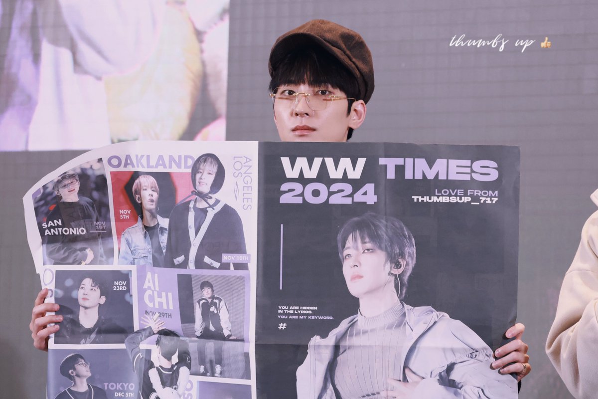 thumbsup_717's tweet photo. [pre]241229 이즈위팬싸

WW TIMES 2024 📰

#세븐틴 ⁠ ⁠⁠#SEVENTEEN  @pledis_17
#원우 #WONWOO #ウォヌ https://t.co/tN2p7fV6RQ