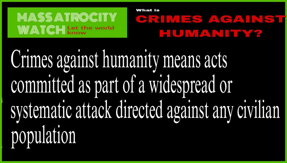 Mass Atrocity Watch tweet media