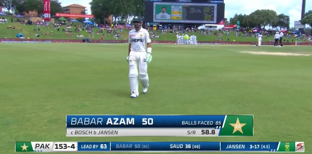 MS__Thoughts's tweet photo. Finally Babar Scored 50 In Test👑 https://t.co/3WiqYpRIVJ