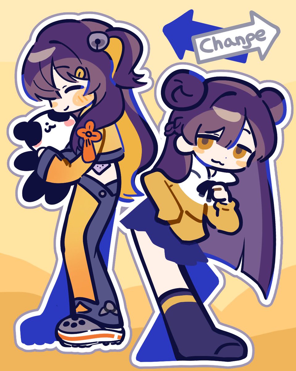 탬탬이랑 리다 옷바꿔입기