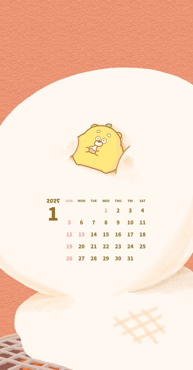 1月カレンダー🎍