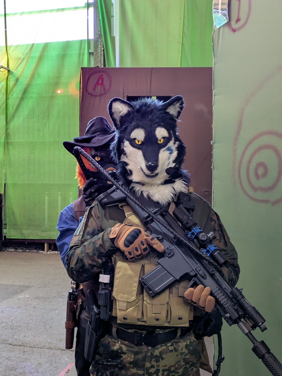 yatainu46x30's tweet image. ちょっかいキツネ

 #犬雄事務所 
#アルカの犬小屋 
#SCARH