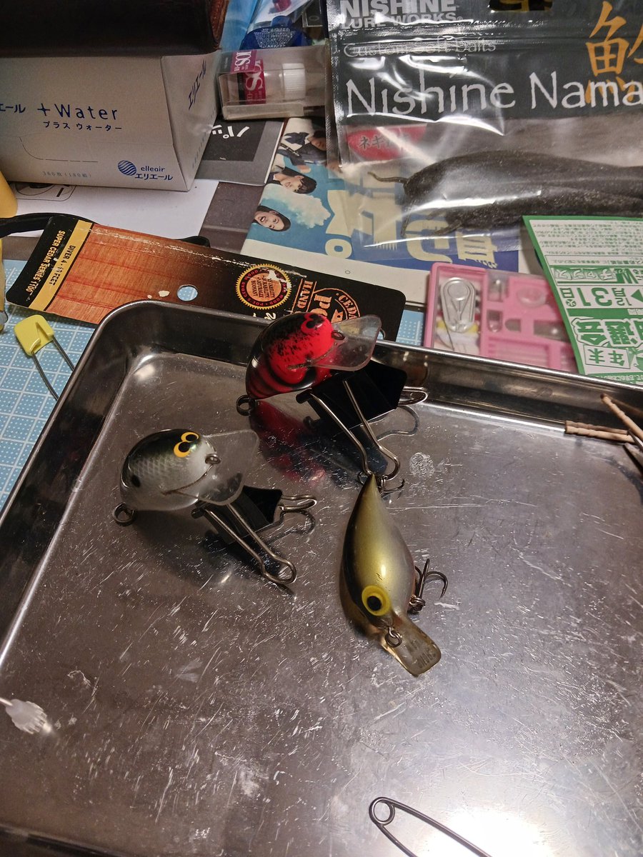 007represent's tweet image. 最近の釣果。
#クランクベイト
#ブラックレーベル
#ストーム
#ショートワート