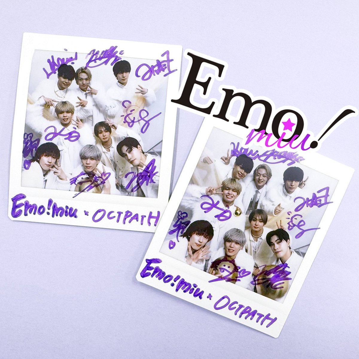 ＼✨プレゼント✨ ／
#OCTPATH インタビュー記念！直筆サイン入りチェキを【2名様】に📸💜
<a href="/OCTPATHofficial/">OCTPATH</a> 
#OCTPATH_Present #THme #Emomiu

応募方法は
①<a href="/Emo_miu/">Emo!miu／エモミュー</a>フォロー
②この投稿と上の投稿をリポスト
〆切／1月26日

⏬詳細は
🔗emomiu.jp/news/210545/