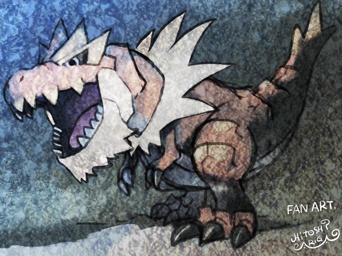 そろそろ辰年も終わるので、ドラゴンたち貼っときますジジーロン、ガチゴラス、チゴラス、ガラル化石たちウルトラネクロズマは描くのがめんどくさいんですよねSNS用に下描きまで描いてるのですが仕上げるのが面倒で放置してます #辰年なのでドラゴンを貼る 