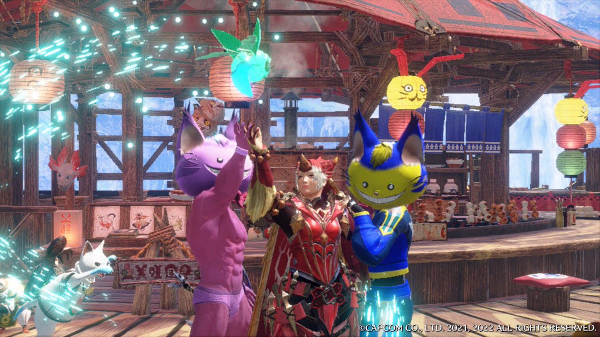 129_hugen's tweet photo. ちょっと早いけど2024年遊んでくれた
ハンターさんありがとう二"ャ"ン"！！

愛村さんの配信がほぼほぼ占めてた二"ャ"ン"😌

みなさまと2025年もエンジョイできるように
ミ"ーはお仕事頑張る二"ャ"ン"ฅ^•ω•^ฅ

良いお年を二"ャ"ン"🐱

【@Aimura_B_N_V 】 https://t.co/MrLcOL0FWF